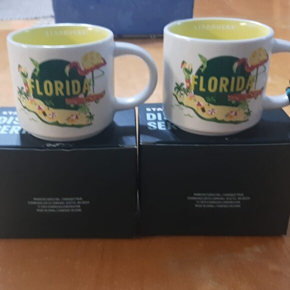 Starbucks Florida 2024 Discovery Series 14oz Ceramic Mug NEW in BOX each - Picture 7 of 9
